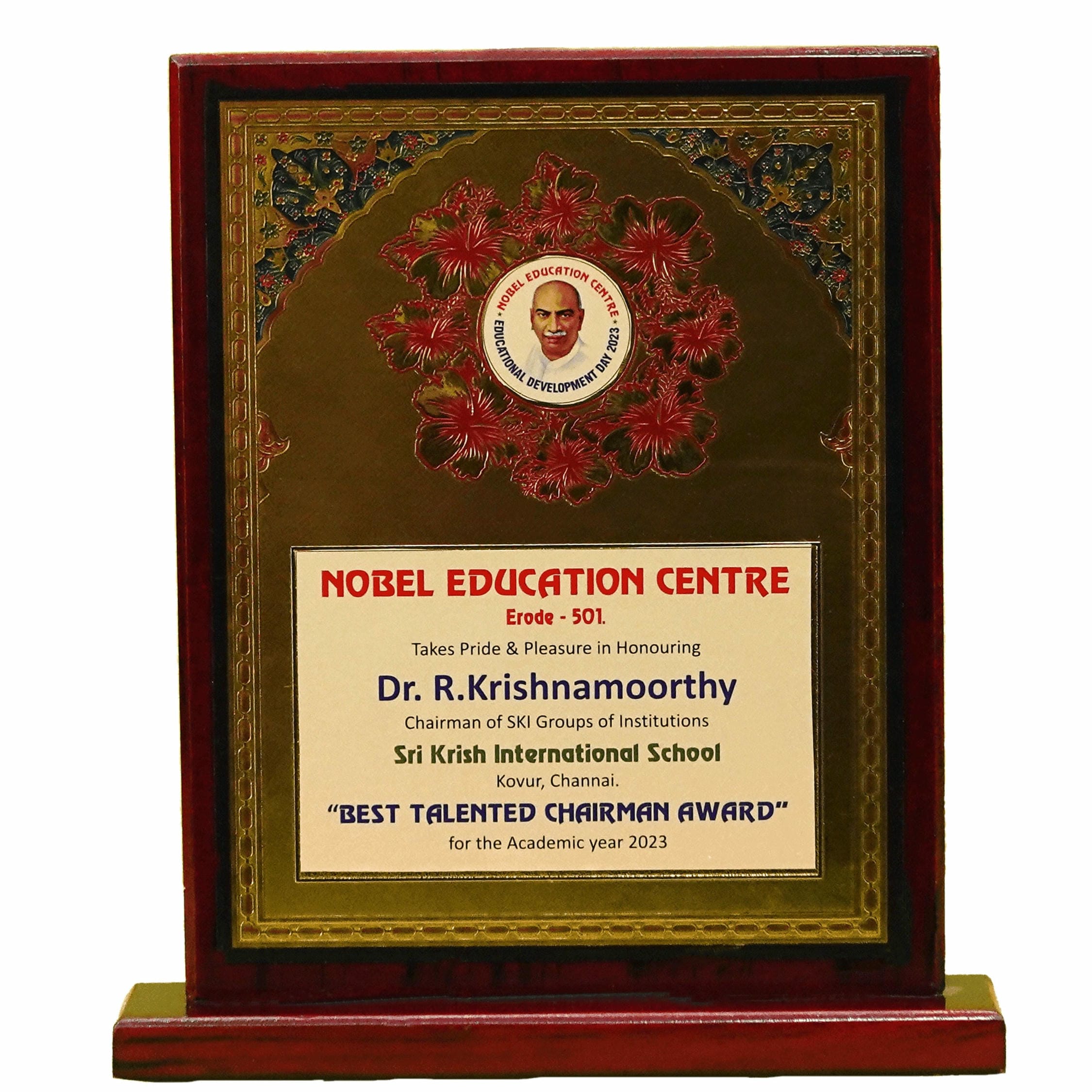 Best Talented Chairman Award-2023