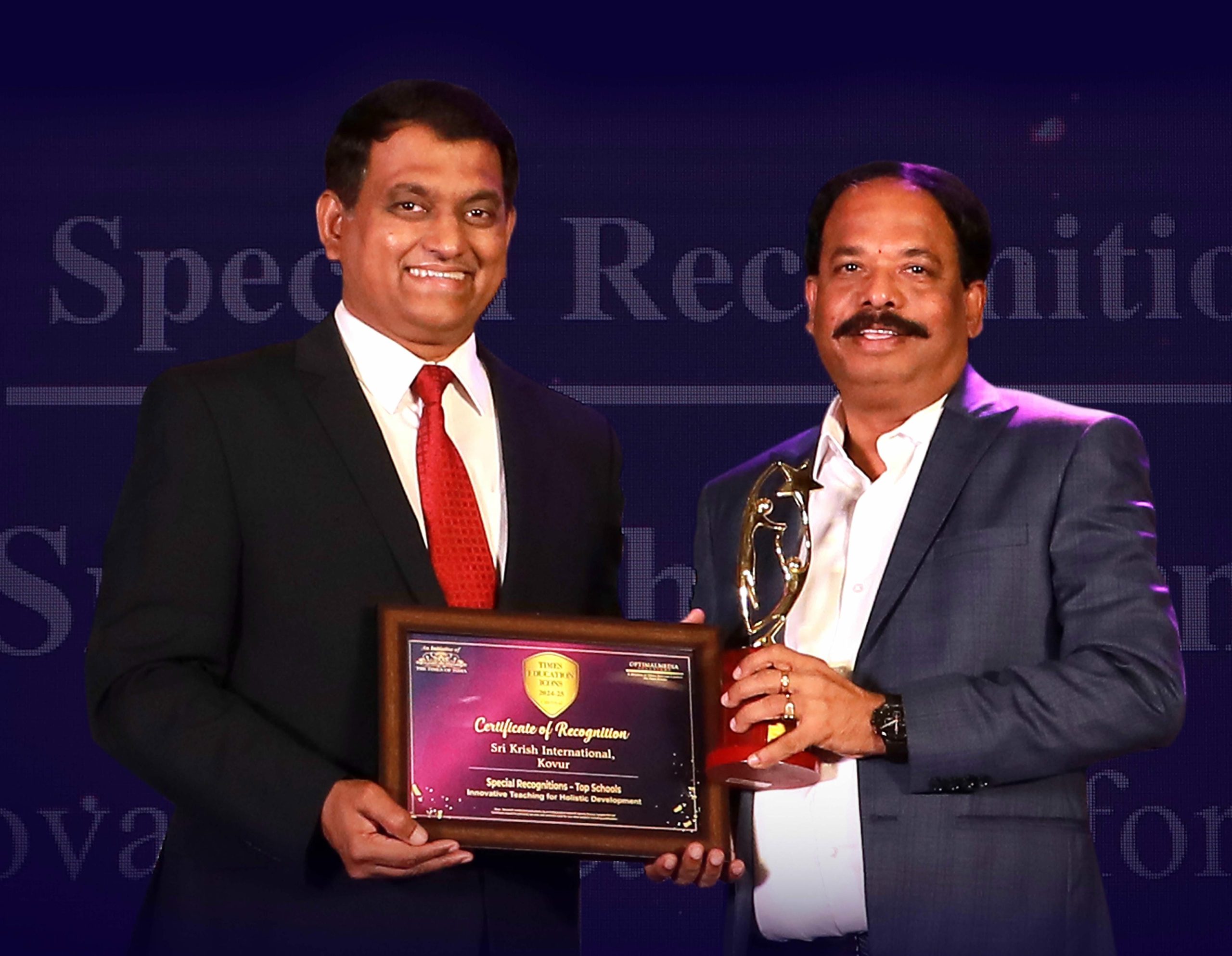 Special Recognition - Top School